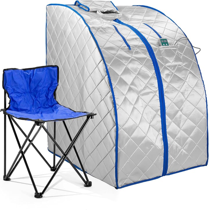 Durasage portable infrared sauna, X-Large, with chair and foot pad