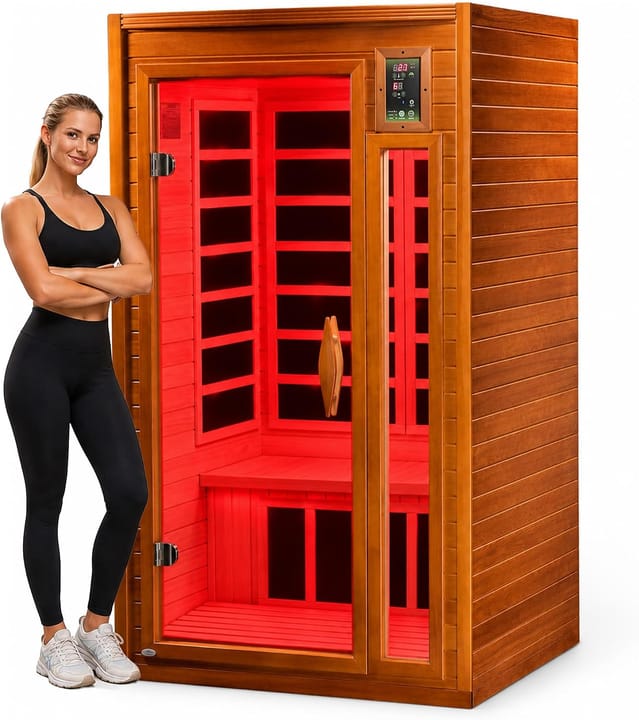 Dynamic Barcelona 1 to 2 person infrared sauna